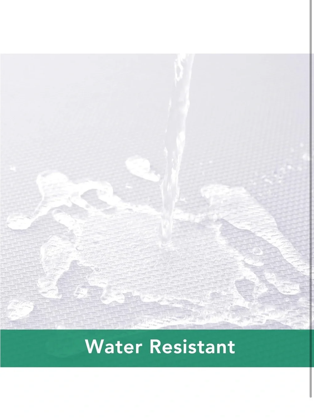 NEW Textured Fabric Tablecloth 70x120” Water Resistant. Machine Washable. White